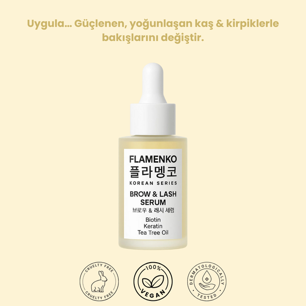 Brow & Lash Serum - Kaş ve Kirpik Güçlendirici Uzatma Yoğunlaştırma Serumu